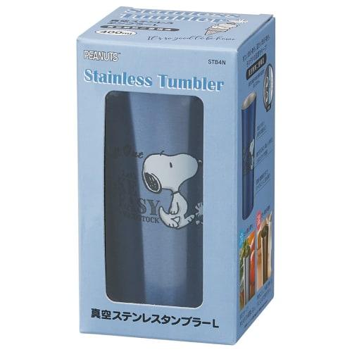 Skater Stainless Steel Tumbler 400ml Snoopy Logo Peanuts STB4N-A