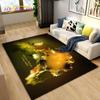Tappeto Area Stelle Spazio Universo Galassia, Tappeto per Soggiorno Decorazione Camera dei Bambini, Tappetino Antiscivolo per Gioco e Gattonamento Bambini