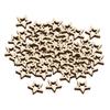100 Hollow Wood Stars, Versatile Cutouts And Decorations for Year-round Celebrations Christmas