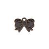 Pendants Bow With Crown Charms For Princess Themed Jewelry Making Alloy