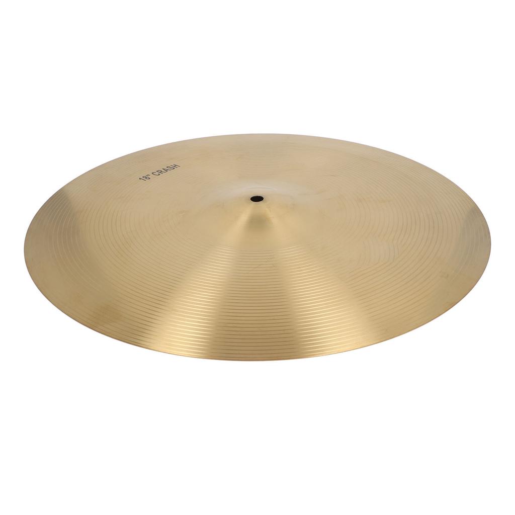 Crash Cymbal Crisp Sound Brass Jazz Drum Cymbal for Professional Music Enthusiasts