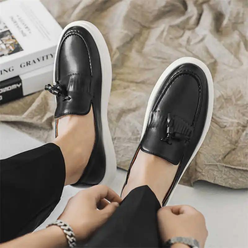 Super Big Size Increase Height Sneakers For Men Tennis Vulcanize Shoes 35 Size Novelties Sport Cheaper League Loafersy