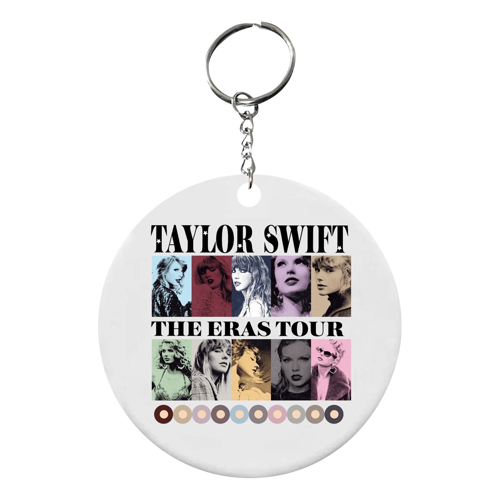 

Music Themed Keychain for Fans of Pop Concert Tours Durable Lightweight Accessory for Bags Backpacks and Keys Gift Idea One Size
