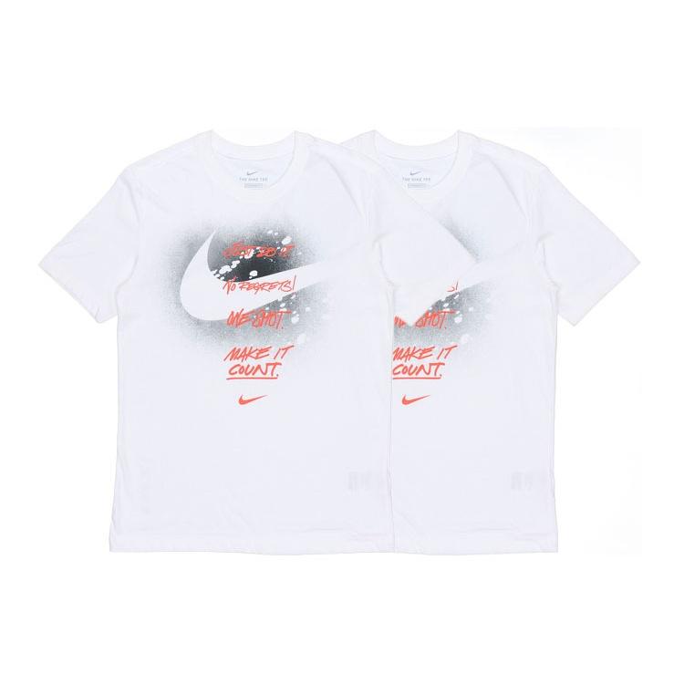 Nike M Nk Graphic Ss Tee Large Alphabet Printing Sports Short Sleeve White Men's DJ5218-100