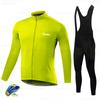 Spring Autumn Cycling Jersey 2025 Raudax Men Cycling Set Racing Bicycle Clothing Suit Breathable Mountain Bike Clothes Sportwear