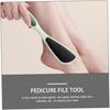 2pcs Foot Skin Device Handheld Foot File Callus Remover Pedicure Scrubber Double-sided Pedicure Tool Rasp Sole