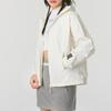 Puma Woven Breathable Running Hooded Zipper Design Drop Shoulder Long Sleeve Jacket Women Jacket Off-White 628763-87