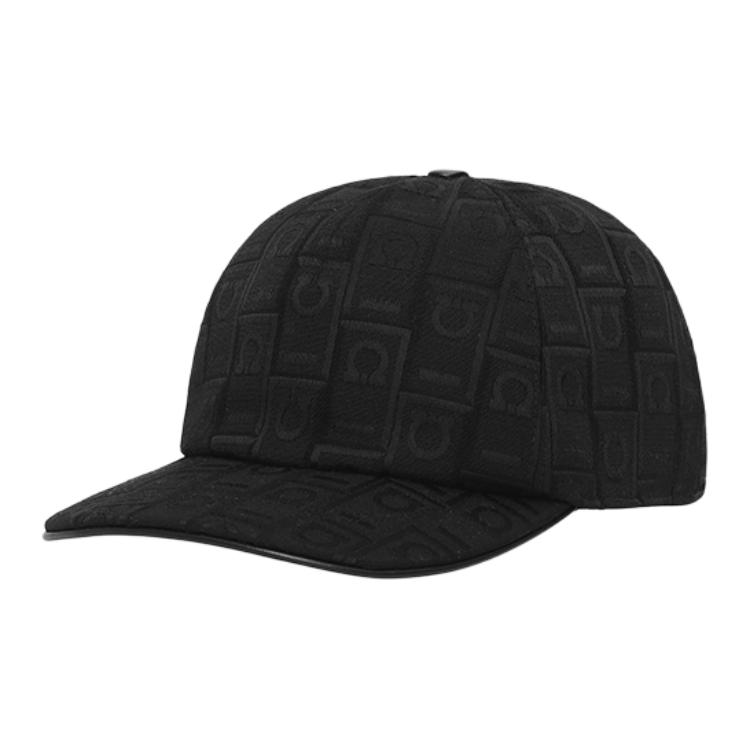 PUMA Original Design Cotton Canvas Baseball Caps Unisex Black 56 0085 0775860 F