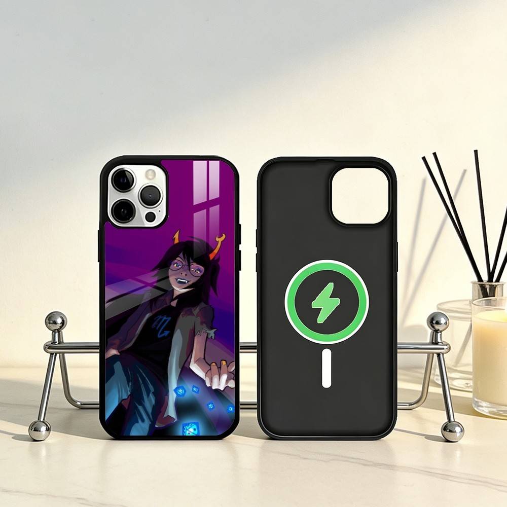 H-Homestuck Vriska Serket Phone Case For iPhone17,16,15,14,13,12,11 Plus,Pro Max Magnetic For Magsafe Wireless Charging