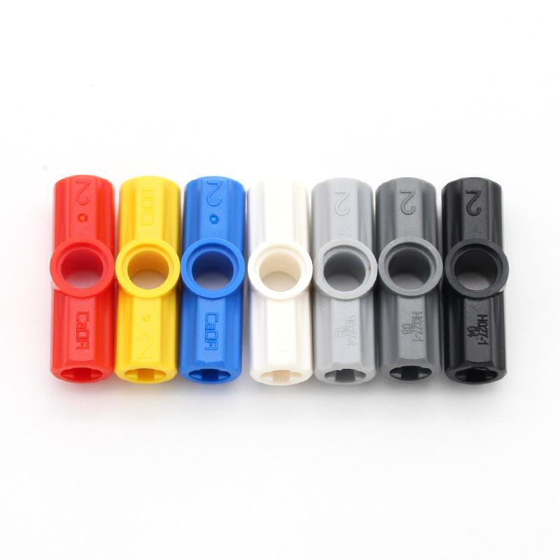 Non-Toxic 70Pcs Technology 32034 Axle And Pin Connector Angled 180 Degrees Bricks Building Blocks Diy Accessories Compatible With Toy