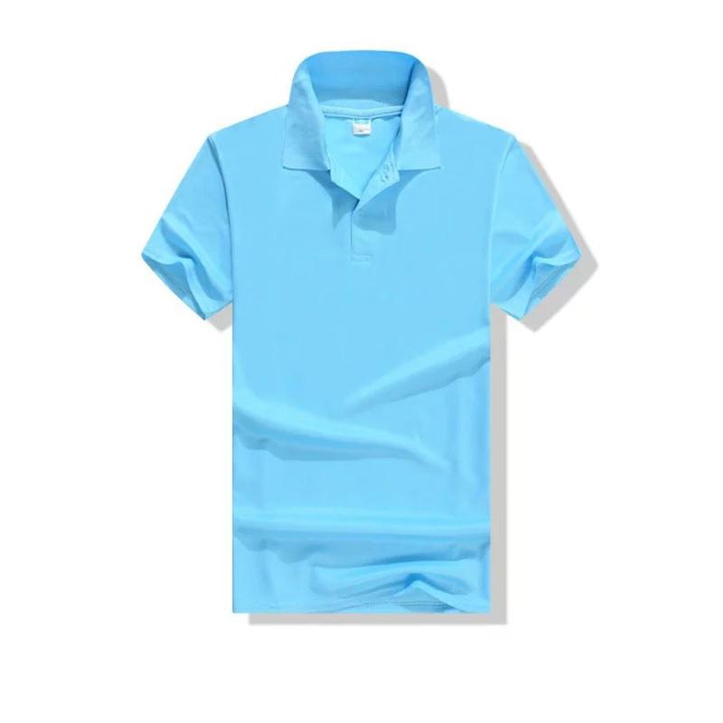 IELGY Schlank Kurzarm Mode Herren Casual Business Einfache Einfarbig T-shirt Revers