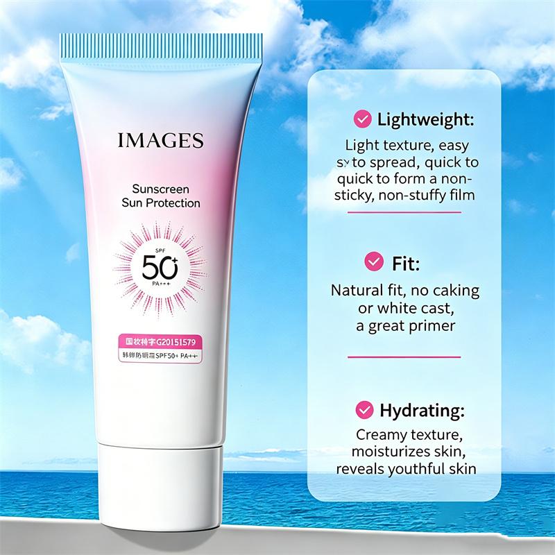 Sunscreen SPF50PA+++ Moisturizing Moisturizing Breathable Summer Refreshing Non-greasy Sunblock