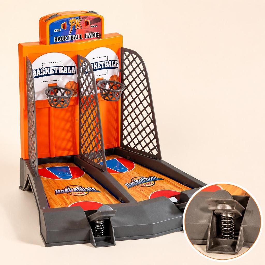 Tabletop Basketball Game for Kids, Two Player Mini Desktop Toy