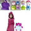 Huggle Pets Hoodie Cute Stuffed Animal Character Oversized Blanket