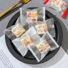 100 Stück Klare Mattierte Süßigkeitstüte Maschinensiegel Plastiktüten DIY Keks Nougat Verpackungsbeutel Backzubehör Gastgeschenke