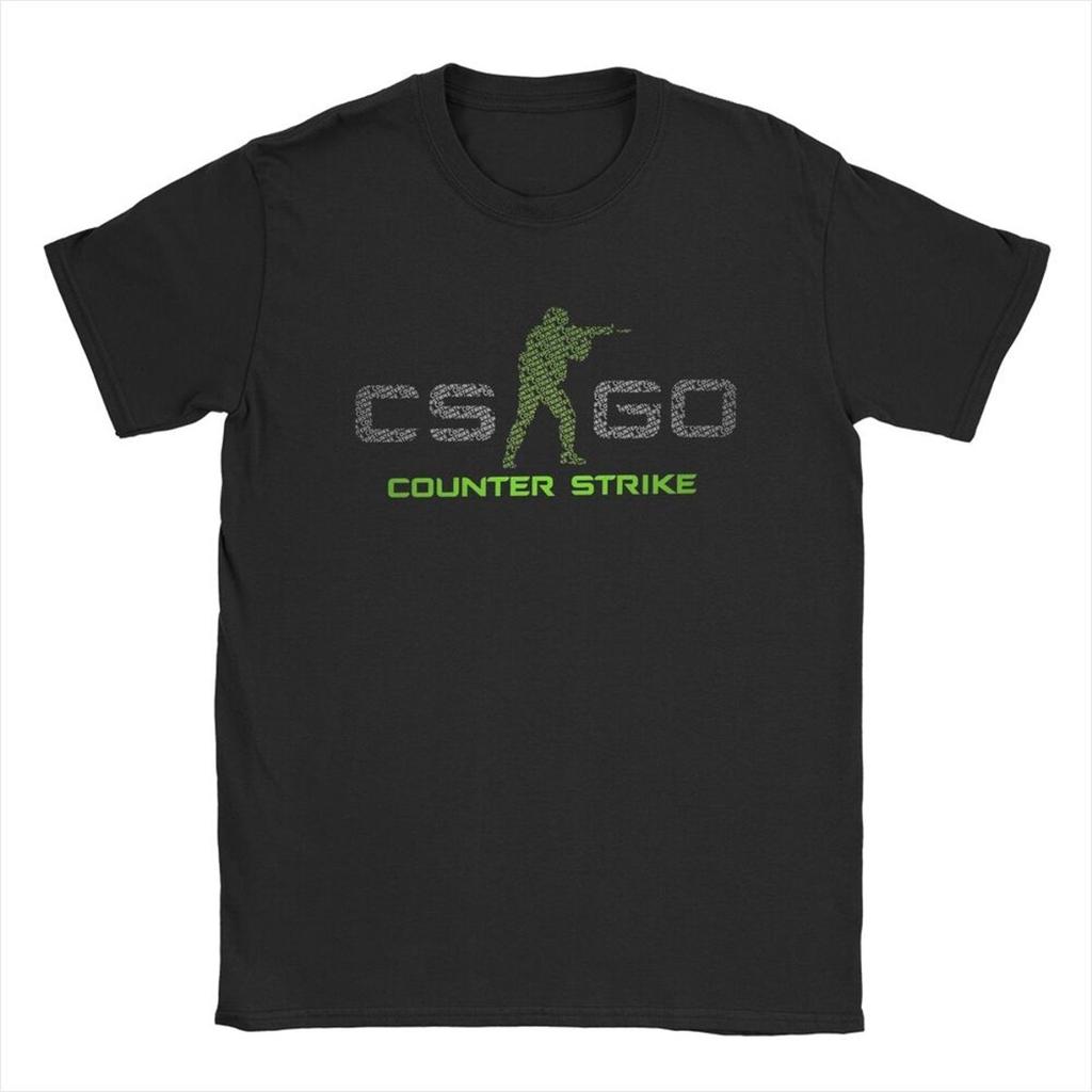 Mens TShirts CounterStrike 2 CS Go Awesome Cotton Tee Shirt Short Sleeve Shootting Game T Shirts O Neck Clothes Gift