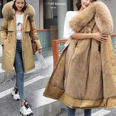 Plus Size In Coats & Jackets Women's Winter Padded Jacket Loose Casual Outerwears Fleece Hodded Windbreaker Elegant Coats