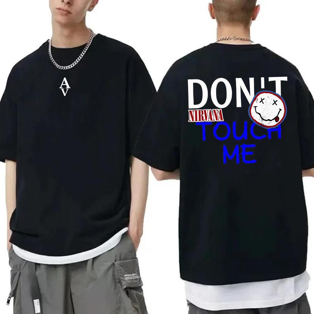 100% Bavlna Pánské Letní Tričko s Krátkým Rukávem Volné Ležérní Základní Tričko s O-výstřihem Tištěné Oversized Tričko