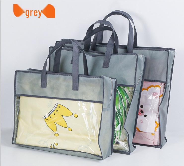 

Non-woven Zipper Storage Bag for Blankets and Quilts, Four-Piece Home Textile Set