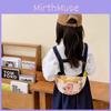 Printed Capybara Crossbody Bags Children Cartoon Outdoor Leisure Pack Waist