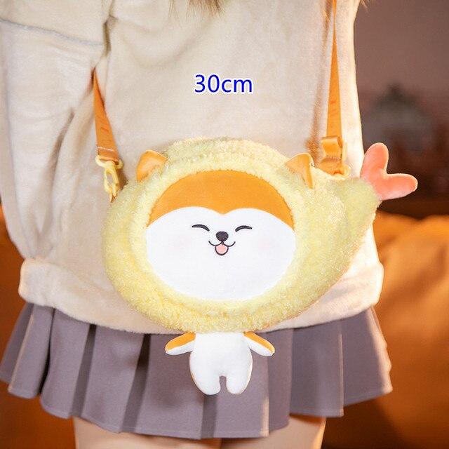 Kawaii Husky Shiba Inu собака плюшевые игрушки милые мультяшные куклы-собаки мягкая — фото 6