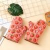 2pcs Heat Resistant Cotton Oven Mitts Thickened Kitchen Microwave Mittens  Cooking Tool