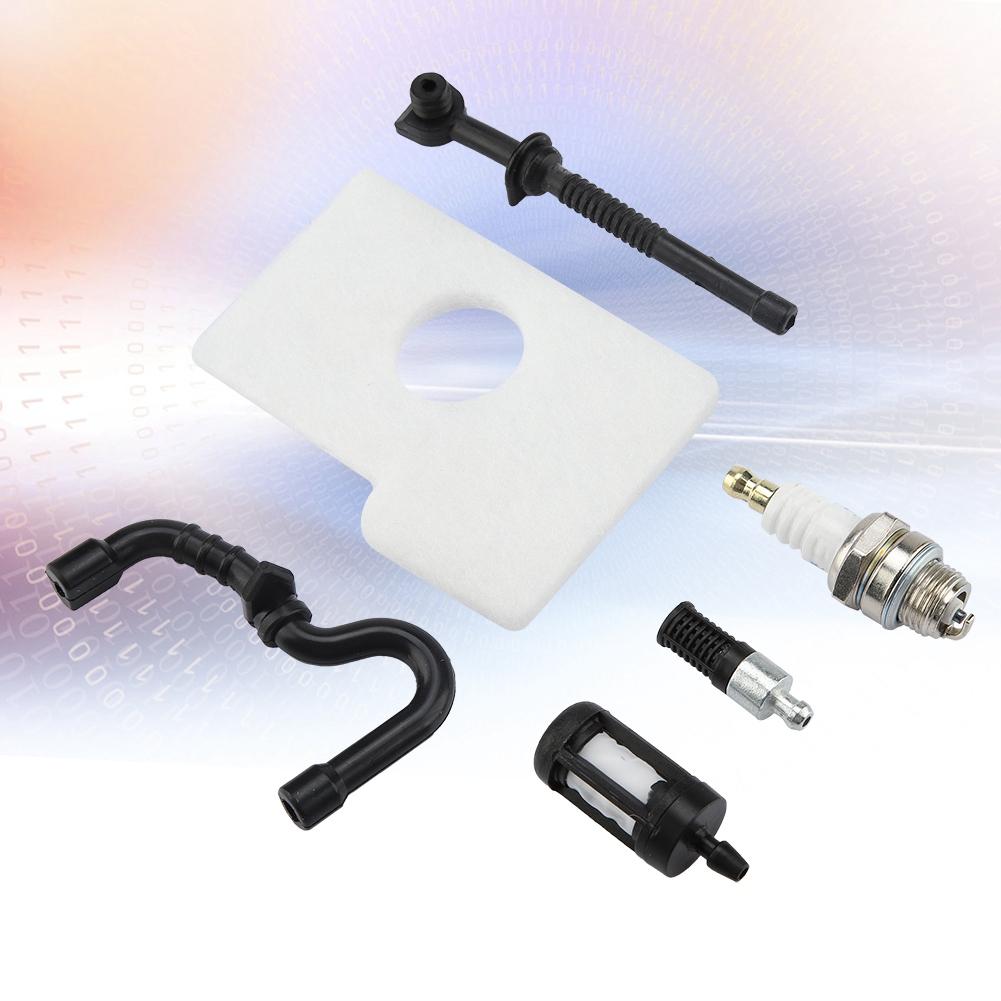 Air Fuel Oil Filter And Spark Plug Kit for Stihl 017 018 MS170 MS180 Chainsaw