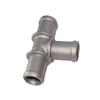 3/4" x 3/4" x 3/4" Aluminiumlegering Silver T-koppling Kylare Värmare Slanganslutning Koppling Adapter Passar för Bil