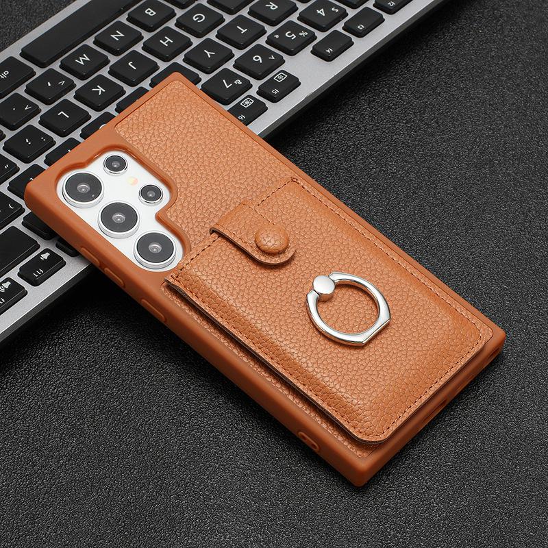 Protective Leather Phone Case for Samsung S24 Ultra, S23 FE, A16, A55
