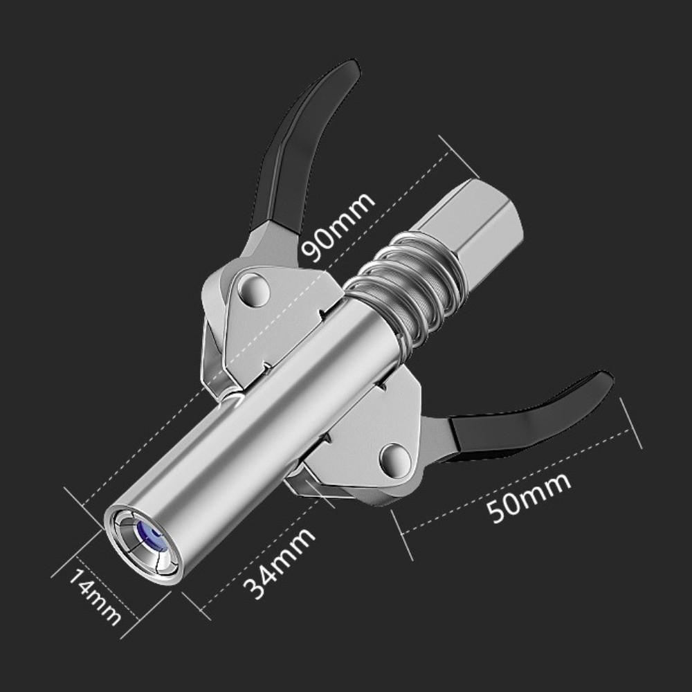 Easy To Push Grease Tool Coupler Quick Release Lubricant Tip Oil Pump Nozzle Maintenance Repair