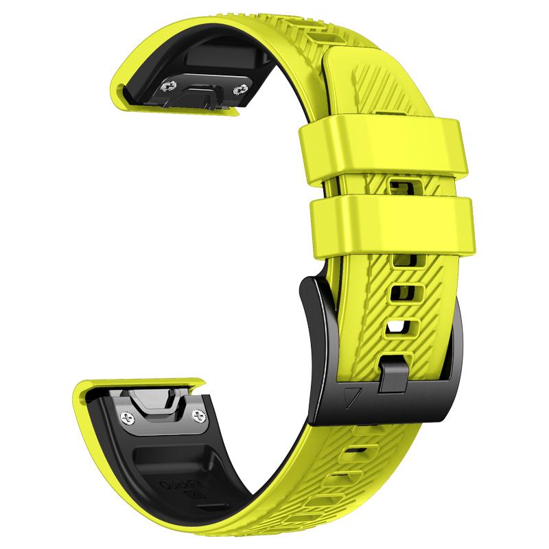 Cinturino per Orologio Quickfit da 26mm 22mm per Garmin Fenix 7X 7 Pro Solar Fenix 6 6X Pro Sapphire 5X 5 Plus Braccialetti in Silicone da Polso