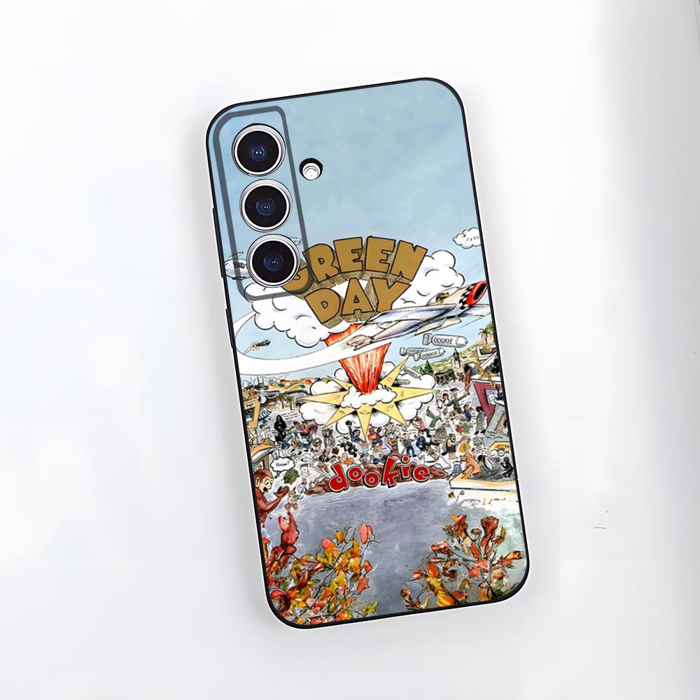 

G-Green Day Phone Case For Samsung A25 A13 A33 5G A54 A36 A35 A56 A52 A14 Shockproof Soft Cover Samsung A05