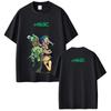 Rock Band Gorillaz Merch Tshirt Summer Unisex Women Fashion Hip Hop Fashion Streetwear Unisexs Gothic Punk T Shirts Tops