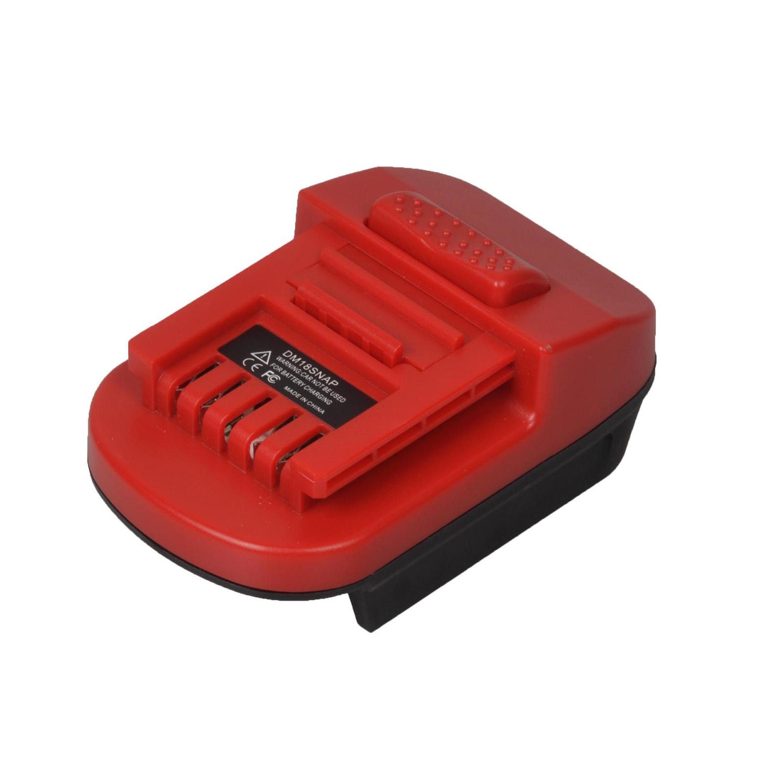 

Адаптер-конвертер для аккумулятора 20 В/18 В Li-ion, чтобы подключить аккумулятор 18 В Cdr7850h, подходит для аккумулятора Snap Elextricpower Too T9q4 красный