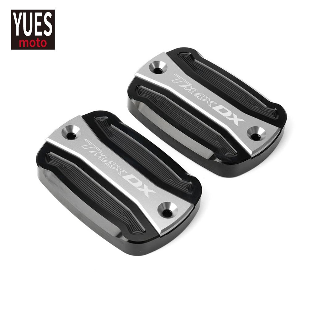 Motorcycle Accessories High Quality CNC Brake Fluid Reservoir Cap Cover For Yamaha TMAX530 DX T-MAX 530