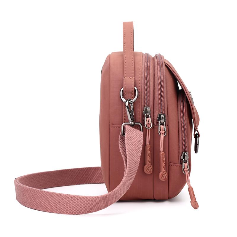 Mobile Phone Bag Mother Shoulder Bag Women's Small Handbag Solid Color Crossbody Bag