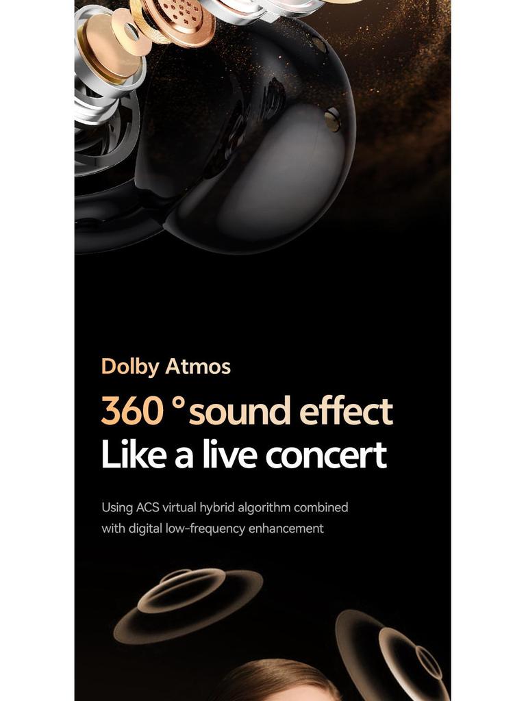 Cross-border AI Smart Bluetooth Earbuds with In-ear Noise Reduction & Ultra-long Battery Life