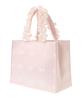 Maison De Fleur Tote Bag, E-commerce Exclusive Ribbon Pattern Jacquard Square Tote, Small, Women's, Pink