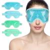 Portable Reusable Gel Eye Mask Soft Compressed Soothing Dual Use Hot Cooling Eye Mask Sleeping Eye Masks Puffy Eyes