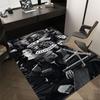 1pc Sons of Anarchy Themed Office Carpet Chair Mats - Durable Polyester Rug for Home Theater, Office, Dorm Room Decor - tA44