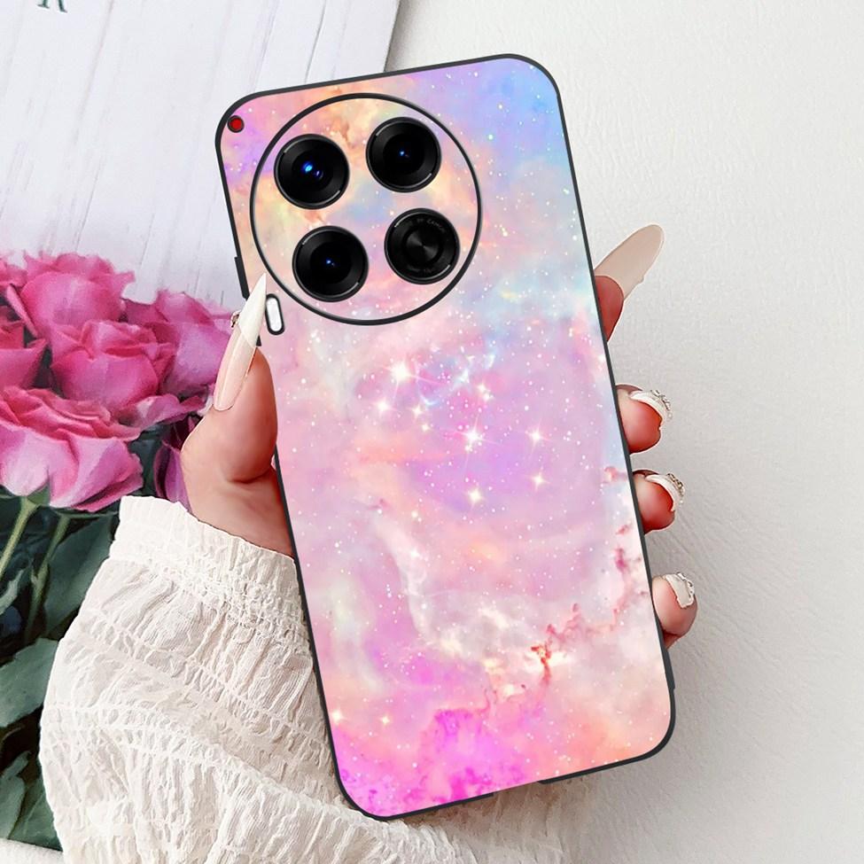 Black For Tecno Camon 30 CL6 CL6k Phone Case For Techno Camon 30 5G CL7 Cover Luxury Fashion Funny Cute Funny Painted Soft TPU
