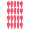 20 PCS Hair Rollers Reusable Spiral Rollers Hairdressing Curling Styling Tool for Girls