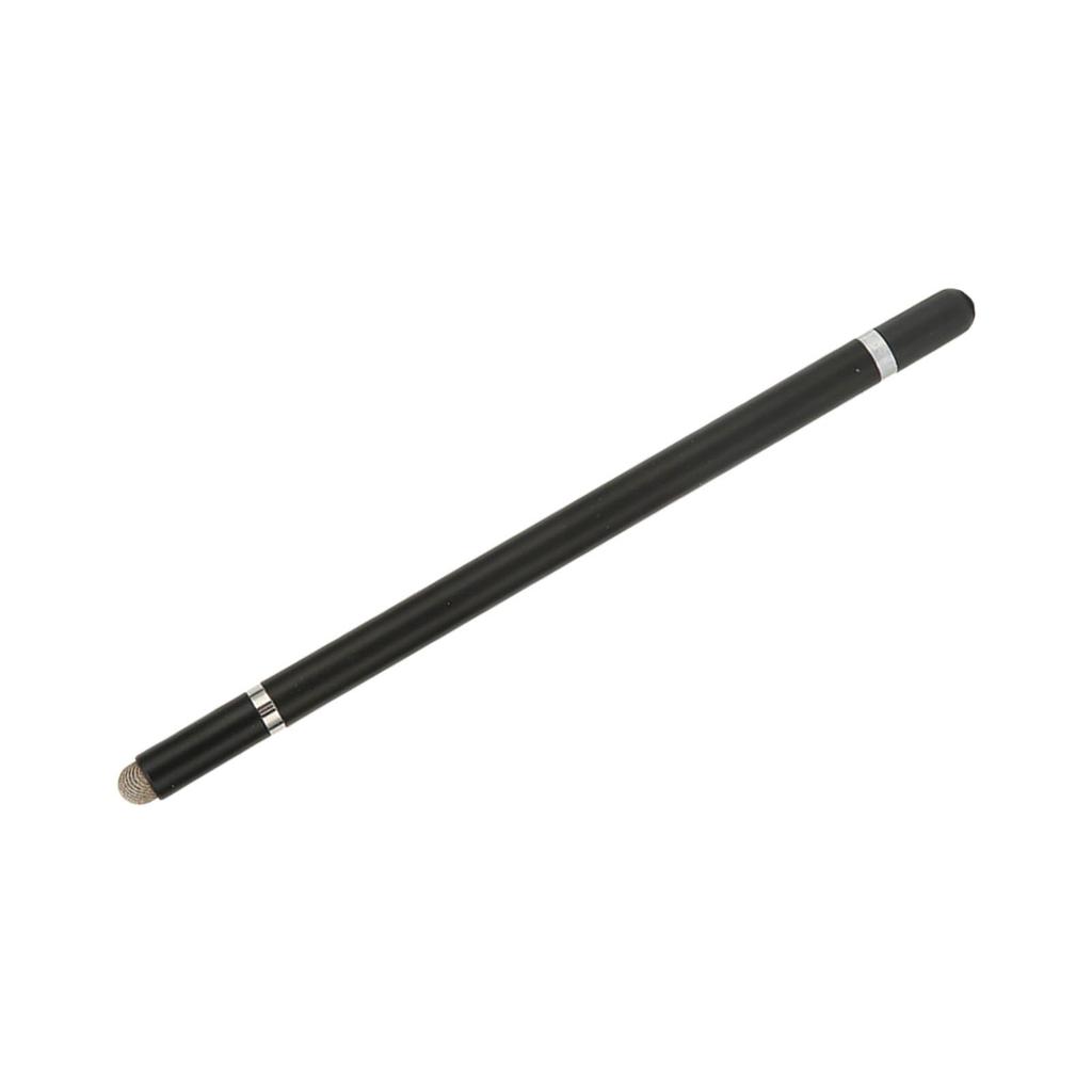 Stylus Pen Accurate Positioning 3 In 1 Multifunctional Capacitive Stylus with 2 Fiber Nibs for Tablet Mobile Phones