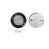 Car Metal Flat Hood Emblem Sticker Front Badge Accessories For Mercedes Benz W203 W206 W212 W167 W166 W247 C E GLA GLC GLE AMG