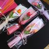 3.8 Goddess Festival Lace Style Single Stem Bouquet Bag for DIY Fresh Flower Wrapping