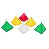 Pieces of 6 Pyramid Shape Balloon Weights Set Up Props Gift Box Wedding Decor Kits