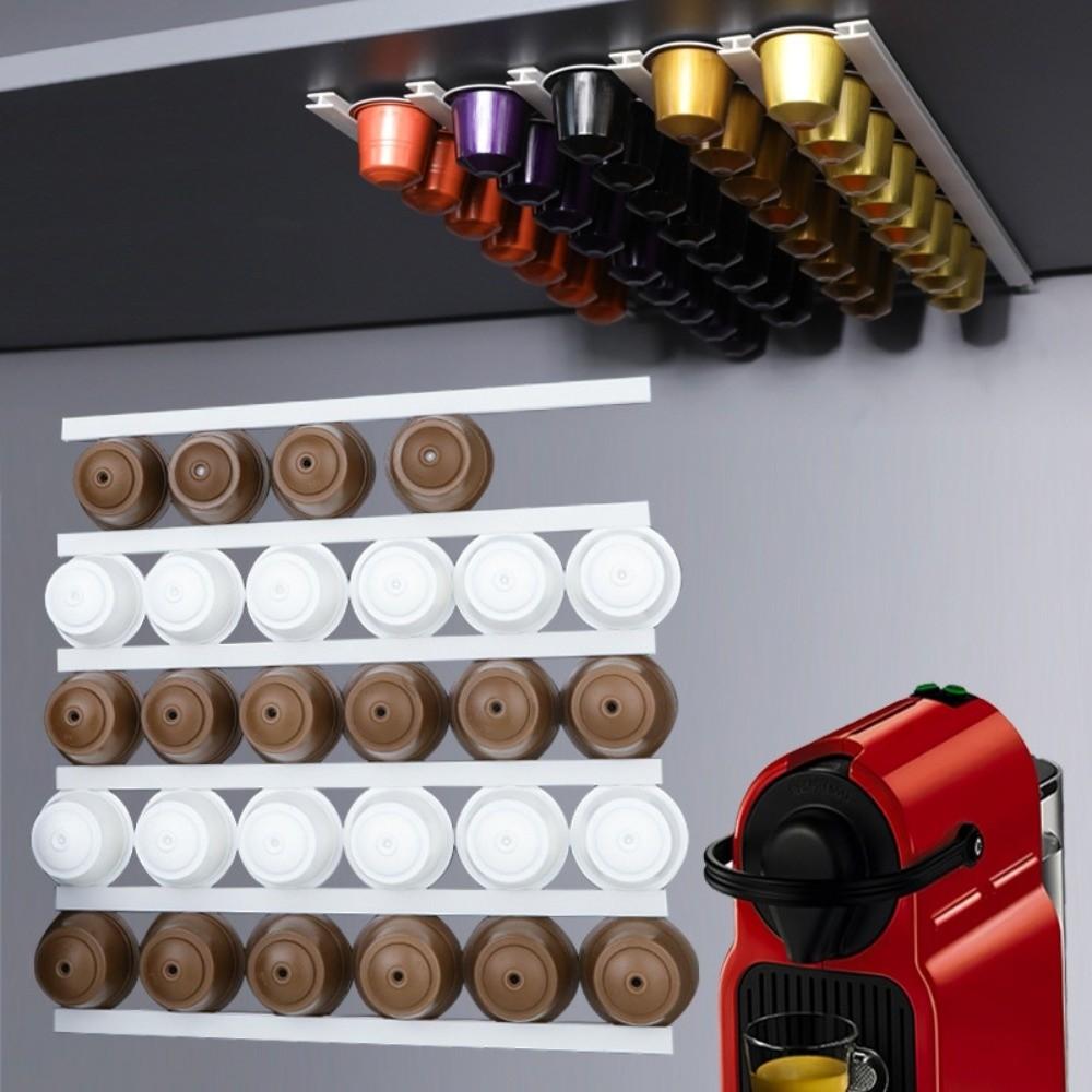 Punch-free Design Coffee Capsule Rack Coffee Pod Storage Organizer  Coffee Brewing Station