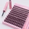 Self-Grafting Segmented Hair Set Slender Cross Thick False Eyelashes