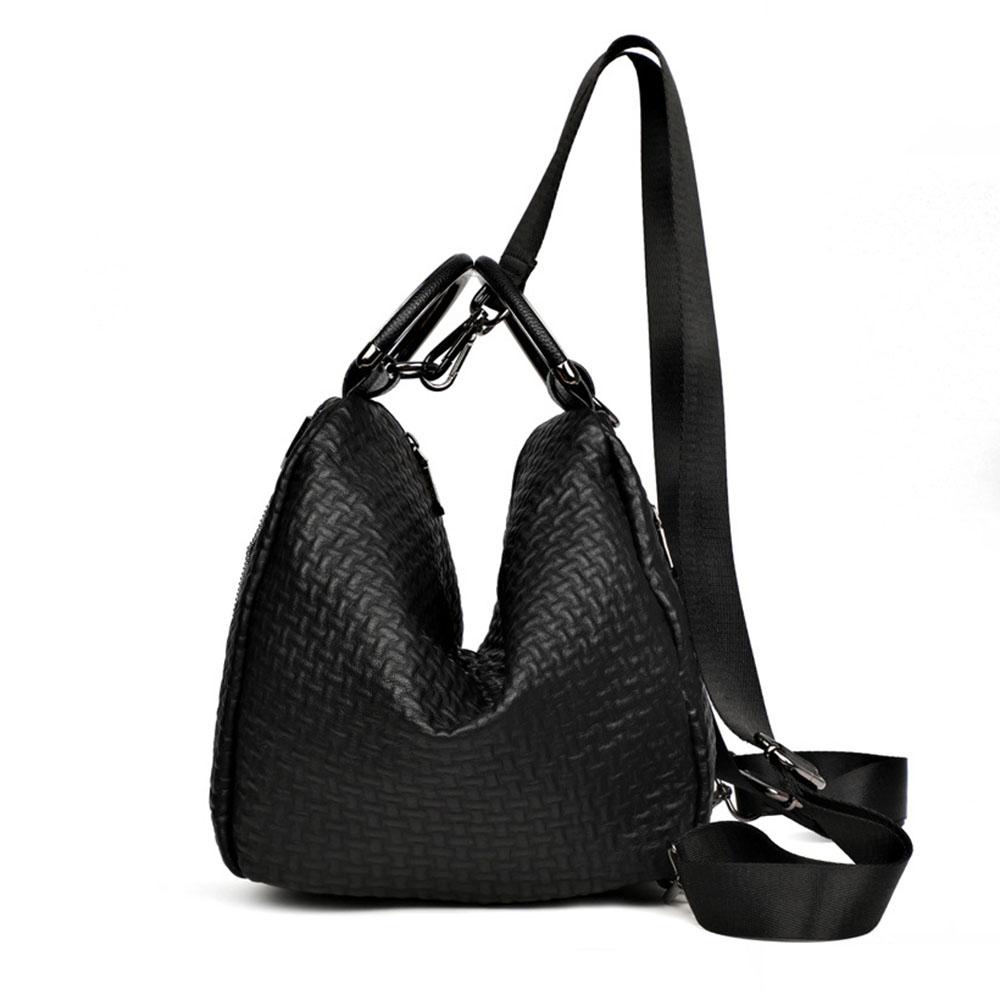 Damevesker Dameryggsekk Multifunksjonell Fashion Diamond-ryggsekk