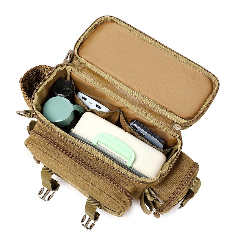 Large Capacity Tatical Waist Packs Men Chest Bag High Quality Men Shoulder BAG Fanny Tools Bag For Fishing Vintage Style Men Bag